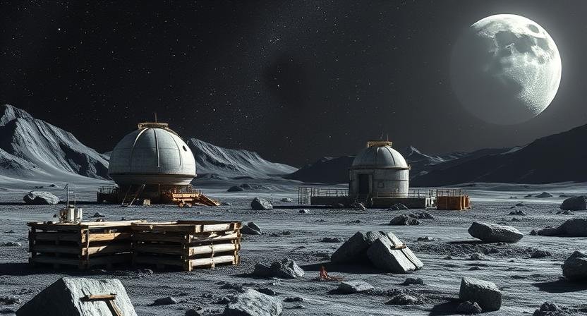 Energy and Power Infrastructure for Lunar Bases Develops Sustainable Systems